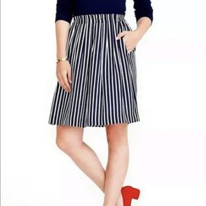 J Crew Striped Skirt - Size 2